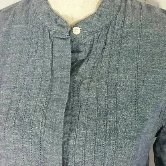 Lucky Brand Tuxedo Style Chambray Button Down - Picture 4 of 10